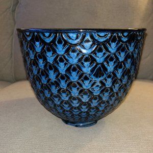KitchenAid - 5 Quart Ceramic Bowl - Blue Mermaid Lace
